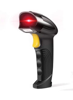 LENND Wireless Barcode Scanner 2-in-1 2.4GHz Wireless & USB 2.0 Wired USB Automatic Barcode Reader Handheld Bar Code Reader USB Rechargeable Bar Code Hand Scanner for Computer POS Laptop  - Image 1