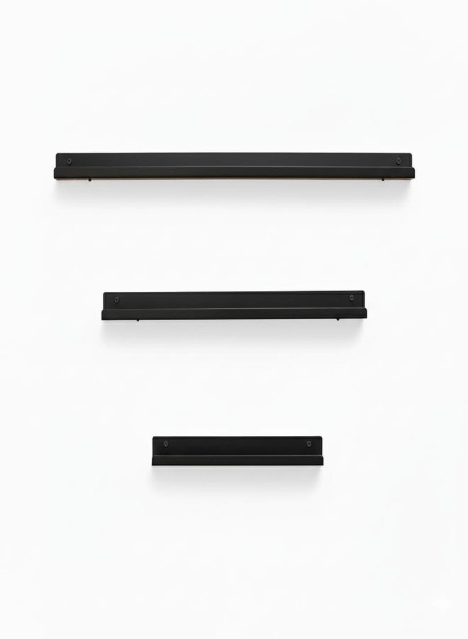 Djuize Pooja Shelf Rack|Metal Rack for Storage|Pooja Shelf Organizer|Shelf|Puja Rack,Cupboard –Photo Frame Stand[Set of 3] (Black) - Image 4