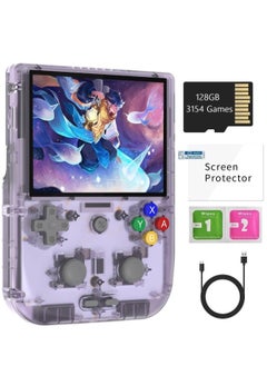 ANBERNIC  RG405V Retro Handheld Game Console, Unisoc Tiger T618 Android 12 System 4.0 Inch IPS Touch Screen Support 5G WiFi Bluetooth 5.0 with 128G TF Card 3172 Games 5500mAh Battery  - Image 2