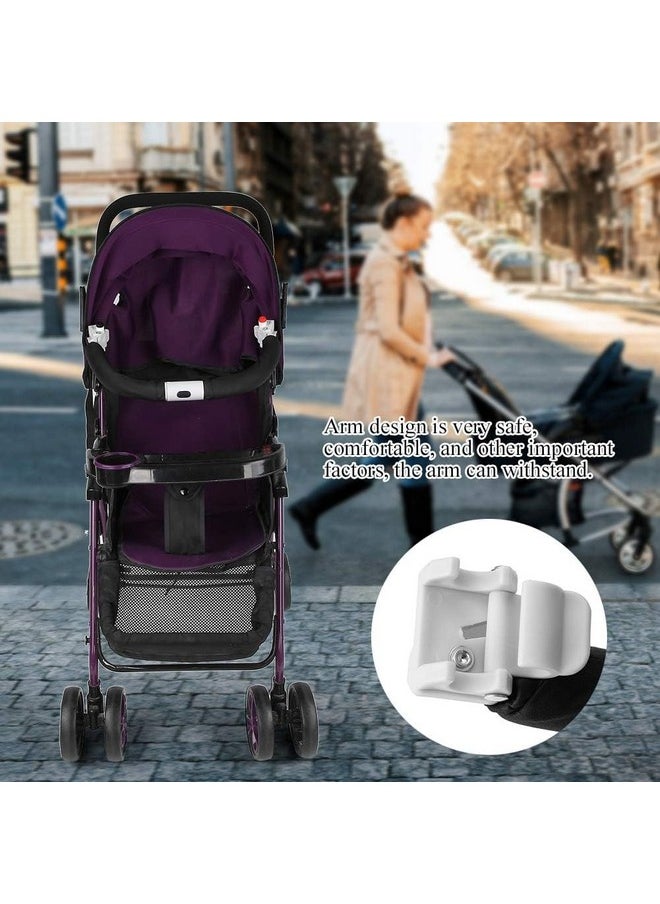 POCREATION - Universal Bumper Bar For Strollers Universal Buggy Bumper Bar Stroller Handle Adjustable Baby Stroller Armrest Bumper Bar Handlebar And Bumper(Black) - Image 1