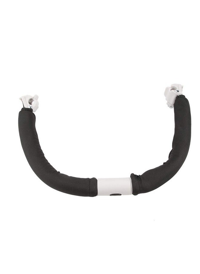 POCREATION - Universal Bumper Bar For Strollers Universal Buggy Bumper Bar Stroller Handle Adjustable Baby Stroller Armrest Bumper Bar Handlebar And Bumper(Black) - Image 1