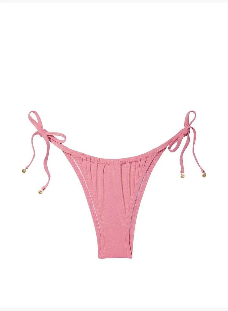 Victoria's Secret String Brazilian Swim Bottom in Shimmer