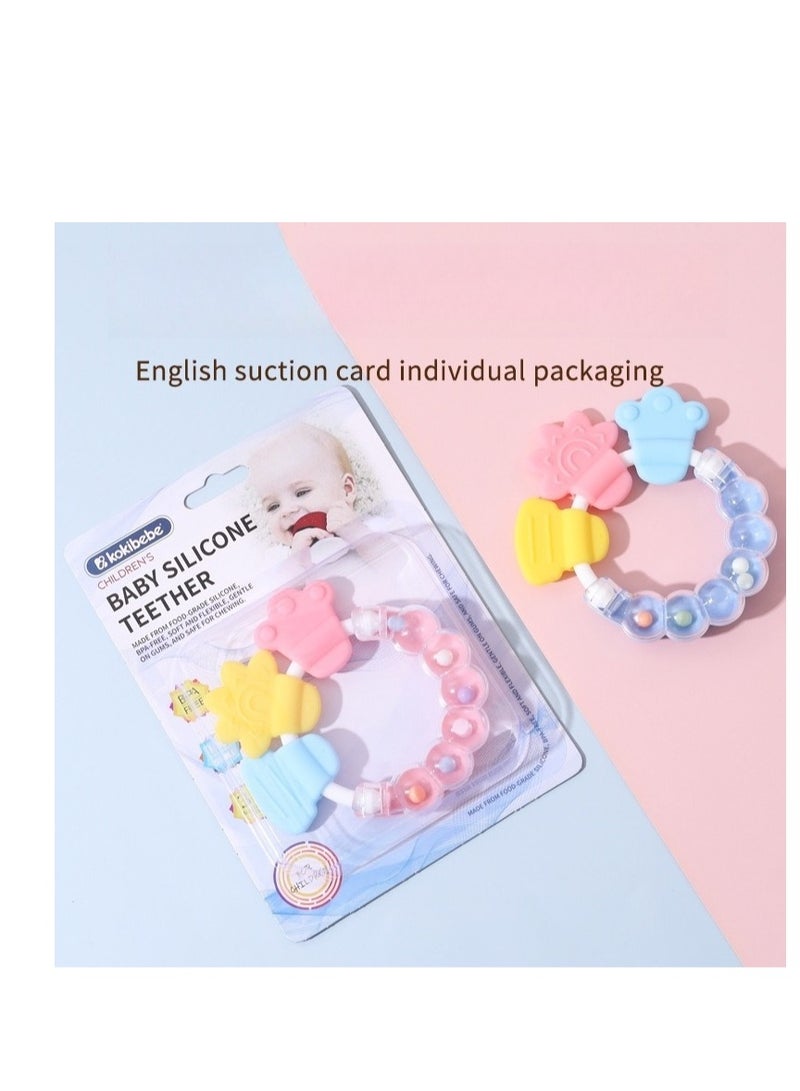 kokibebe' KOKIBEBE Baby Bell Teether, Baby Rattle Teether, Soothing Toy - Image 2