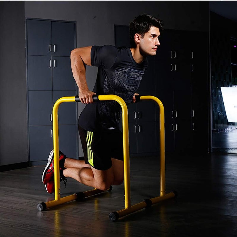 windforgecraft Parallette Bars, Dip Stand Station, Versatile Push Up and Dip Bars, with Adjustable Length and Foam Grips, Supports Strength Gymnastics Exercise - Image 4