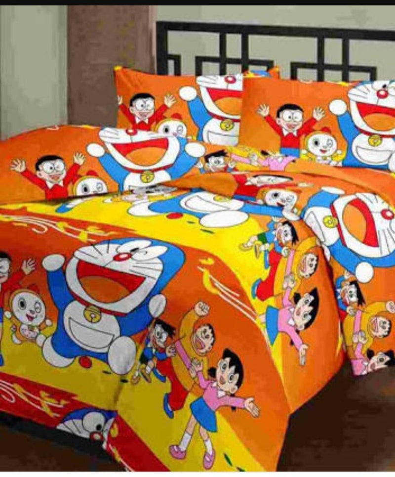 Blizz Mont Super Soft Polyester Blend Cartoon Design Print Reversible Kid's Single Bed Dohar, Multicolour -(JF025) - Image 5