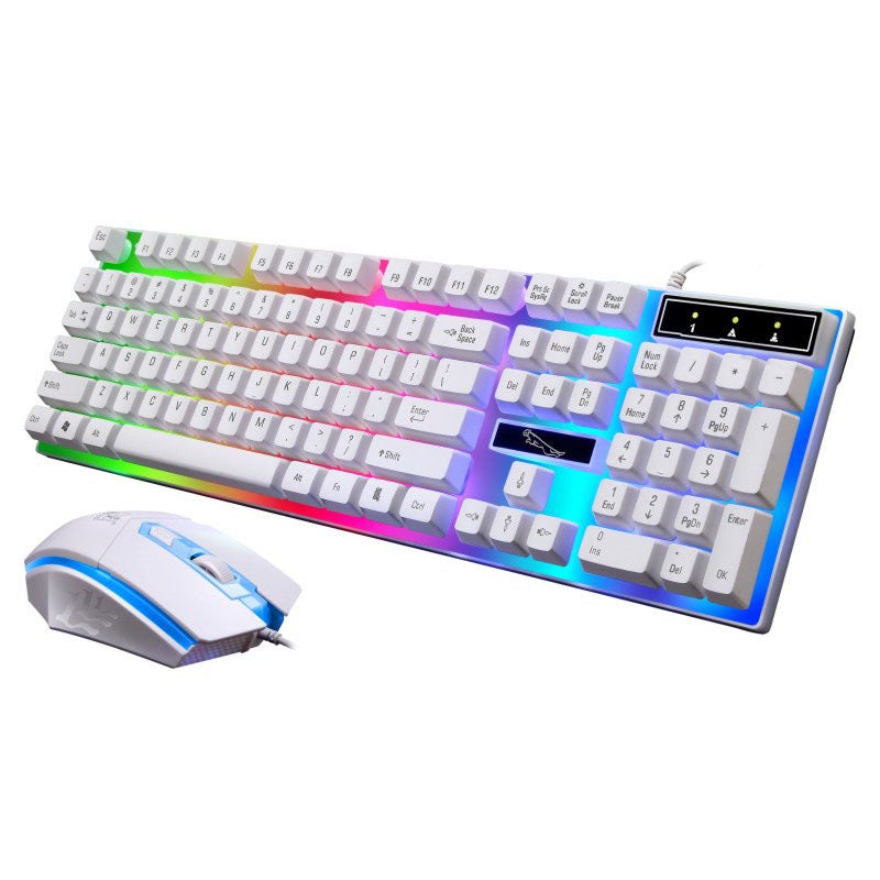 Wired Gaming Keyboard and Mouse Set - Image 1