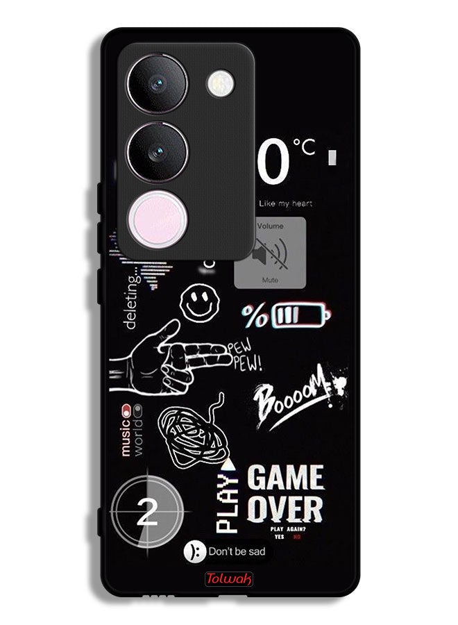 Tolwak vivo V29 Protective Case Cover Game Over Pew Pew - Image 1