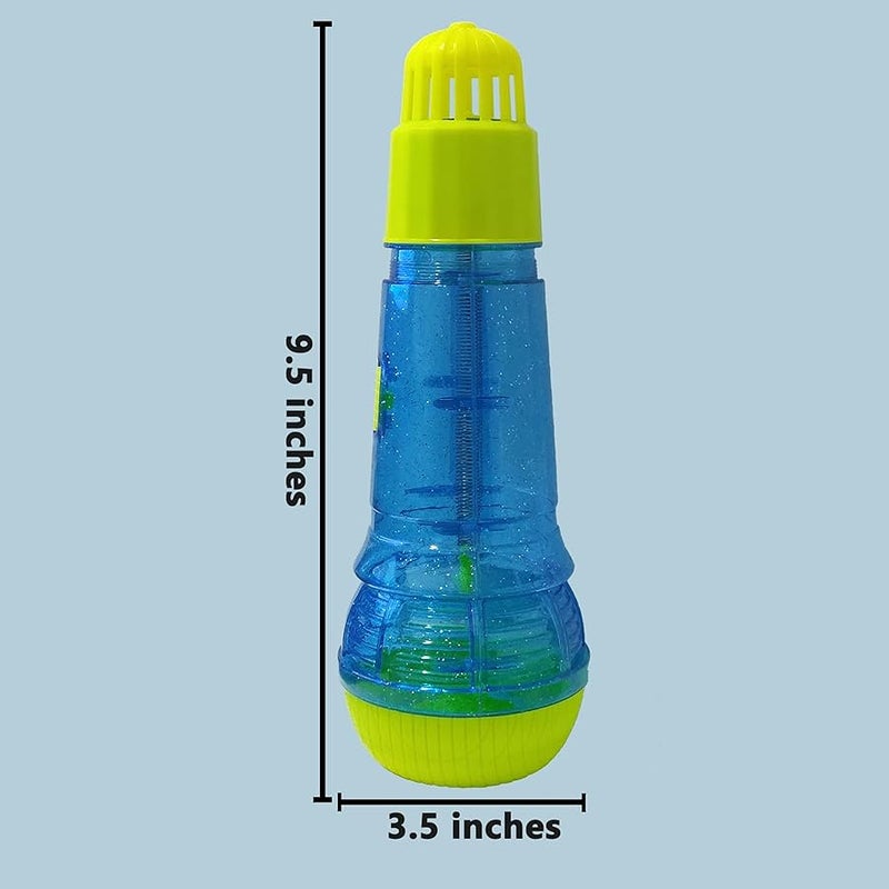 Lolakee Echo Mic for Kids and Toddlers Durable and Lightweight Music Singing Toys Speech Therapy Feedback Toy, Fun Supplies for Birthday, Picnic, BBQ, Holiday, Party( No Battery Needed ) (Bule) - Image 4