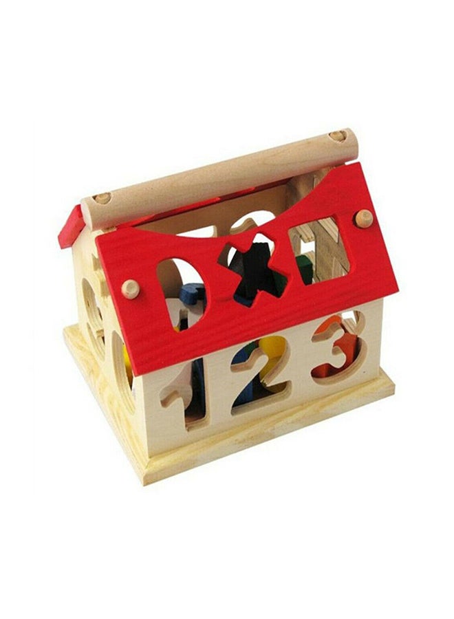 Boasts Unique Figure Educational Development And Learning Wooden Toys For Kids 13.5x11.5x11cm - Image 4