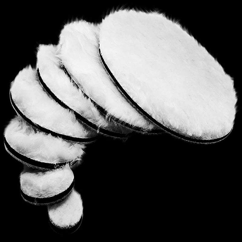 DIY Crafts 4 Pcs 4 Only Fur Felt Wool Pad Fur Felt Wool Pad For Your Kit Polishing Wheel Wool Polishing Disc Back Chip Surface Part Ba 4 Pcs 4 Only Fur Felt Wool Pad - Image 4