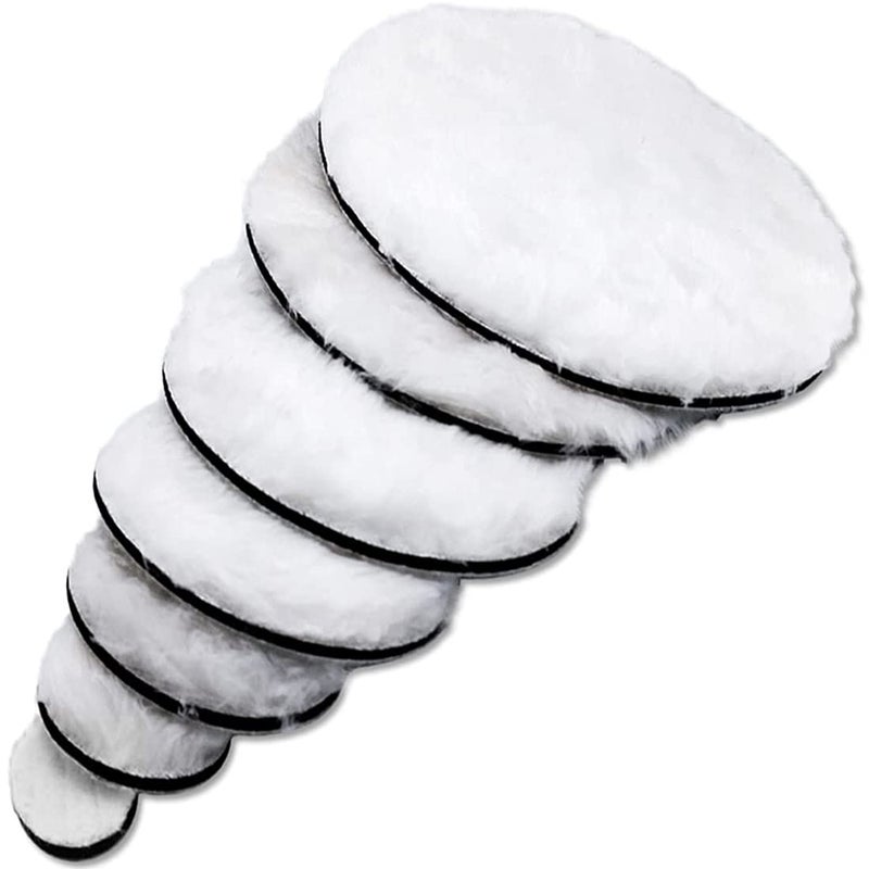 DIY Crafts 4 Pcs 4 Only Fur Felt Wool Pad Fur Felt Wool Pad For Your Kit Polishing Wheel Wool Polishing Disc Back Chip Surface Part Ba 4 Pcs 4 Only Fur Felt Wool Pad - Image 1