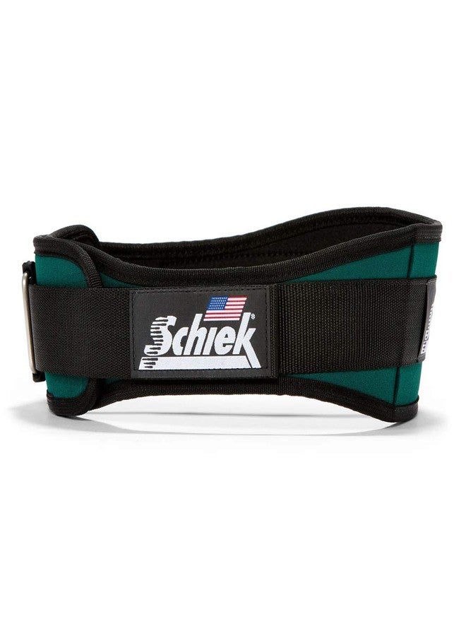 Schiek 2004-FG-M Schiek Original 4 .75 inch Nylon Support Belt Forest Green - M - Image 1