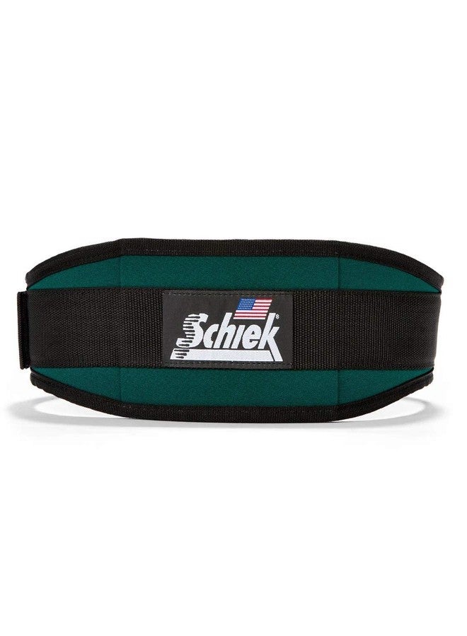 Schiek 2004-FG-M Schiek Original 4 .75 inch Nylon Support Belt Forest Green - M - Image 3