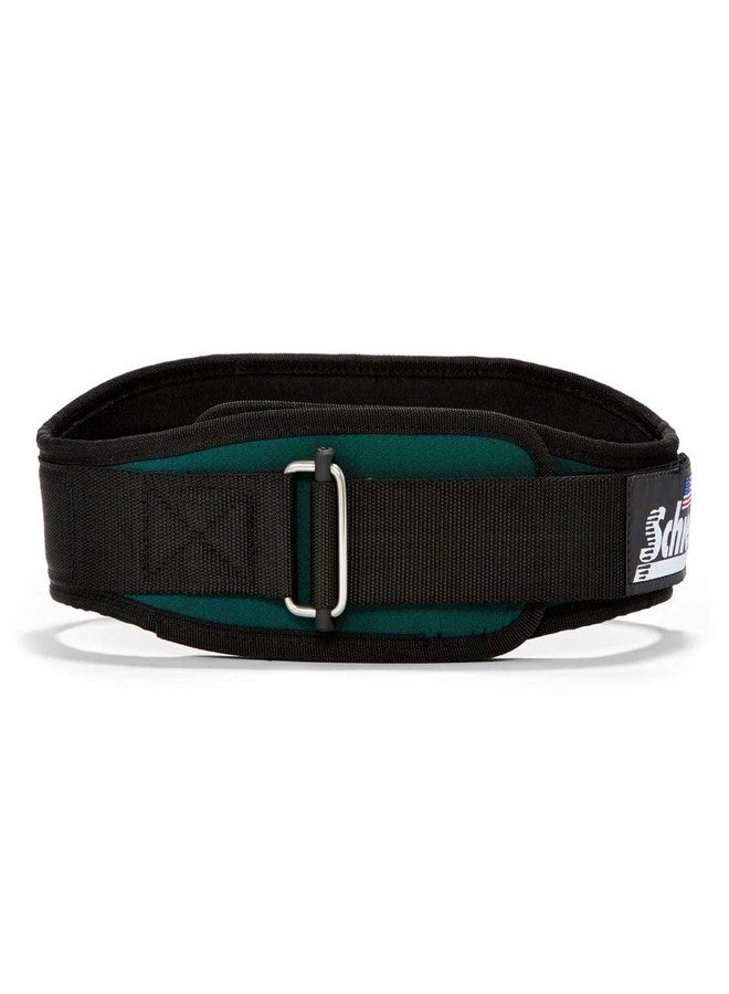 Schiek 2004-FG-M Schiek Original 4 .75 inch Nylon Support Belt Forest Green - M - Image 5