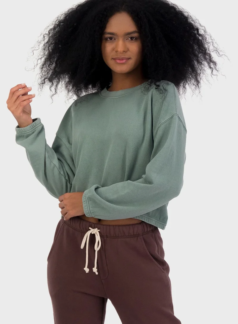 Aerie Crew Neck Pyjama Top