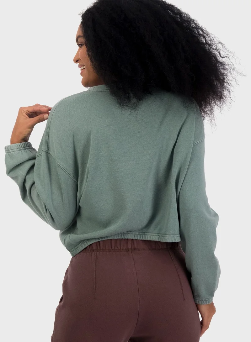 Aerie Crew Neck Pyjama Top