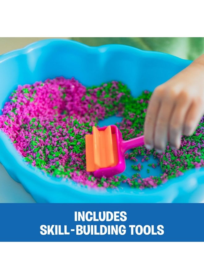 Educational Insights Pluffle® Sensory Station - Sensory Bin Foam Set, No Mess Alternative to Sand Toys & Slime for Toddlers, Fun Sensory Table Filler for Home or Classroom, Gift for Kids Ages 3+ - Image 3