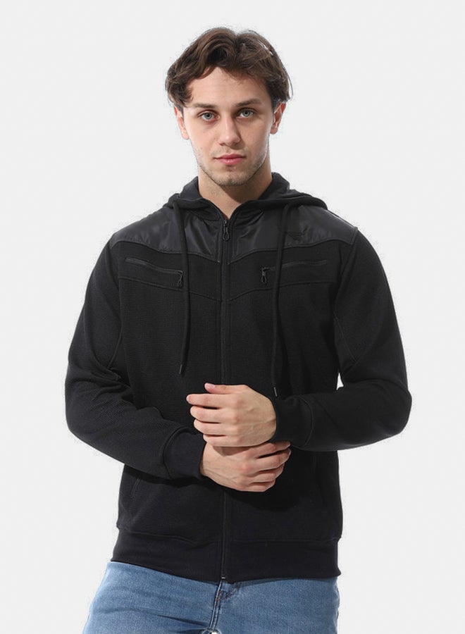 DIADORA Men's Zipped Hoodie SweatShirt - Image 1