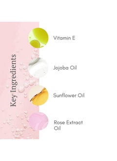 BIOLABS PRO BIOBeauty Rose Oil Serum for Face with Vitamin E, Jojoba Oil & Sunflower Oil, Hydrating & Nourishing Face Oil with Rose Extract for Radiance, Paraben-Free, Non-GMO, Made in USA (1.8 oz - Radiate)  - Image 5