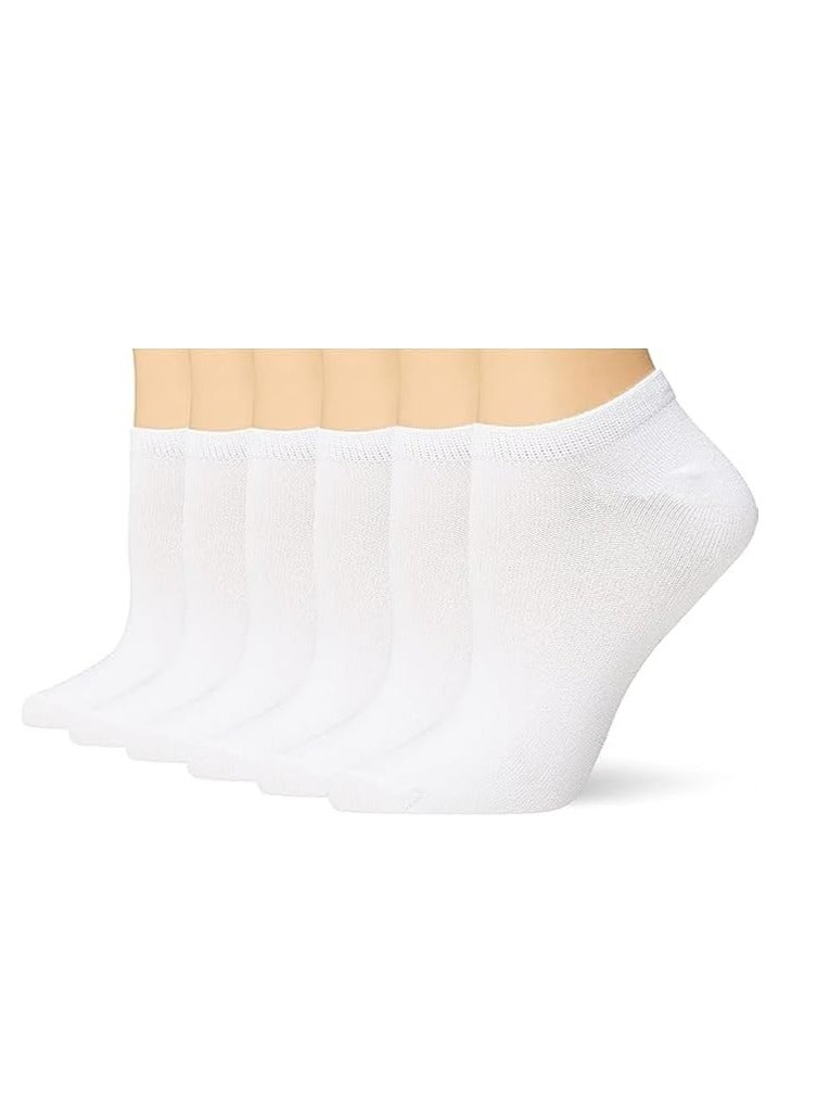 shAyzee 6 Pairs Short Ankle Athletic Socks - Cotton Spandex Sport Socks free size - Image 1