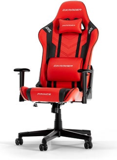 DXRacer Prince Series P132 Gaming Chair, Red & Black | GC-P132-RN-F2-01
