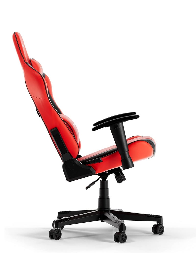 DXRacer - DXRacer Prince Series P132 Gaming Chair, Red & Black | GC-P132-RN-F2-01 - Image 1