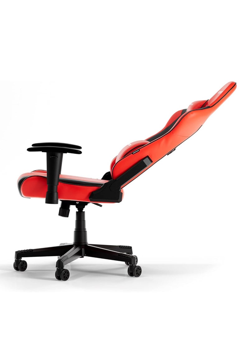 DXRacer - DXRacer Prince Series P132 Gaming Chair, Red & Black | GC-P132-RN-F2-01 - Image 1