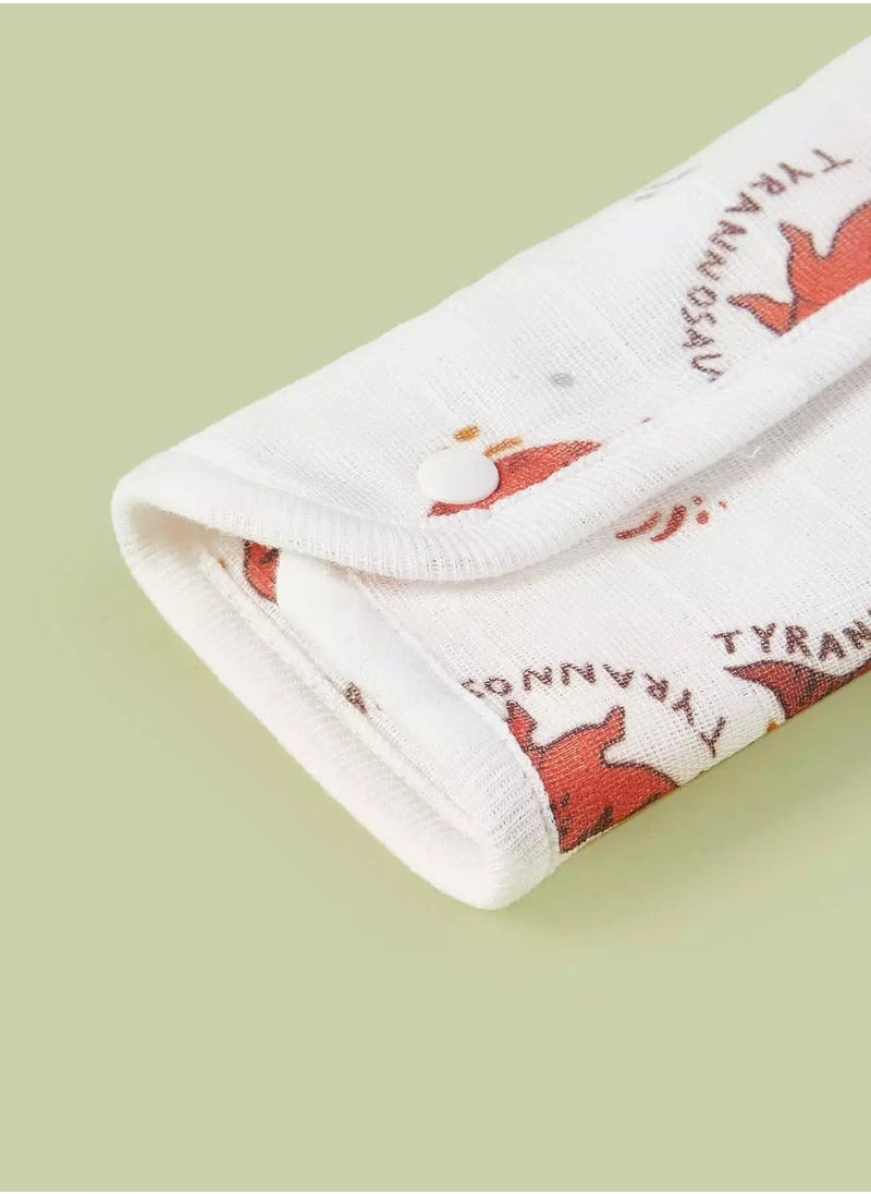 Generic 1pc Dinosaur Print Baby Stroller Armrest Cover  - Image 4