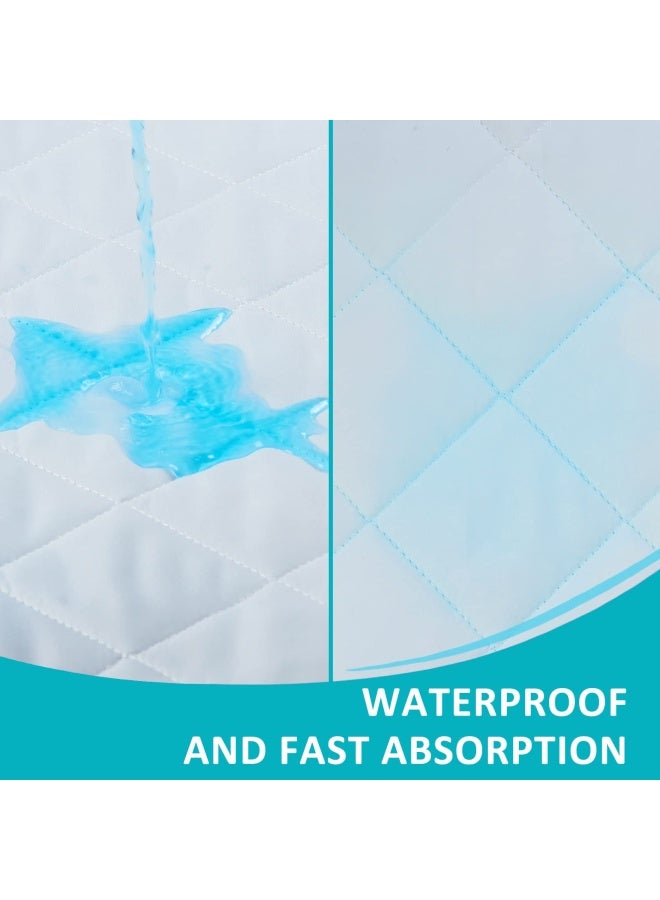 KANECH Bed Pads Washable Waterproof 44 X52  Pack Of 1  Large Bed Pad Incontinence Bed Pads Reusable Waterproof Mattress Protector For Adults And Kids  - Image 3
