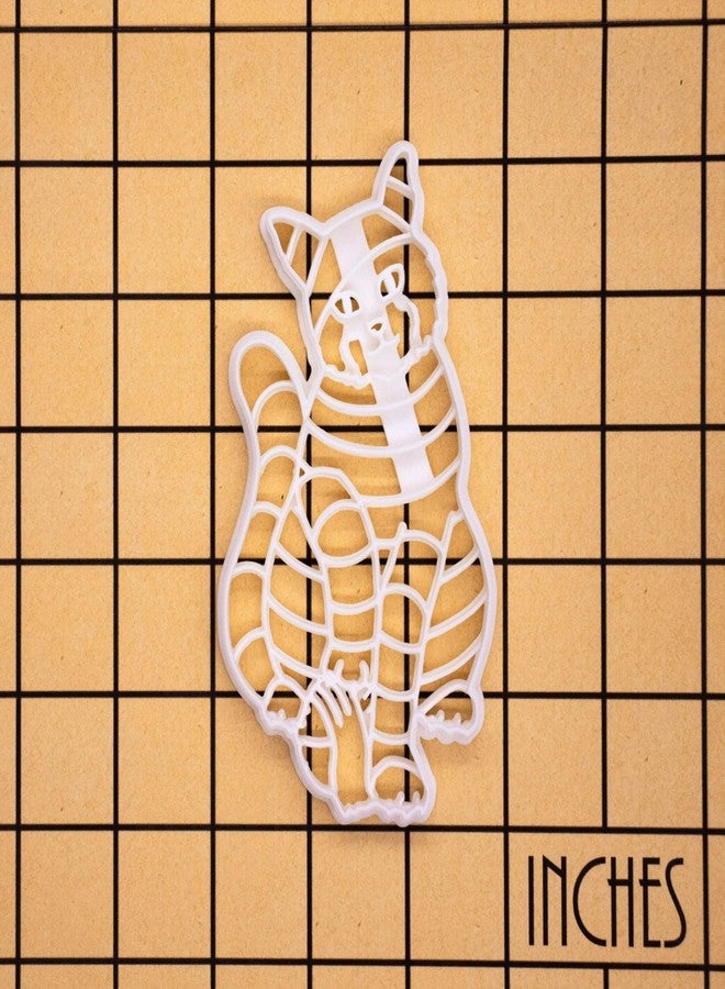 EROTNGO Mummy Cat Cookie Cutter | DIY Cake Biscuit Cookie Cutter | Kitchen Cooking Decoration Tool (Pack of 1) - Image 2