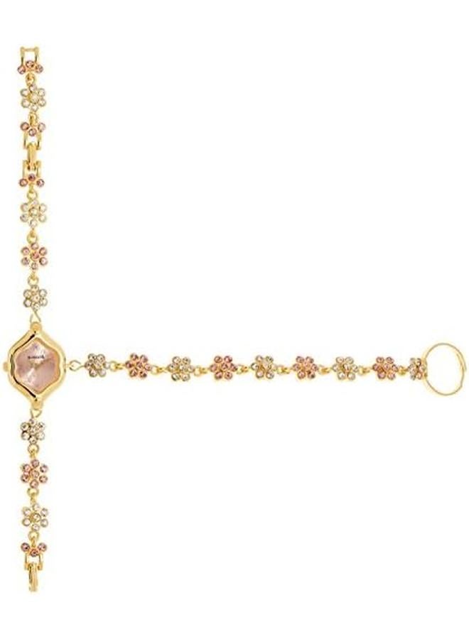 سوناتا ساعة أنالوج بقرص عنابي للنساء 8128Ym04 - Image 3