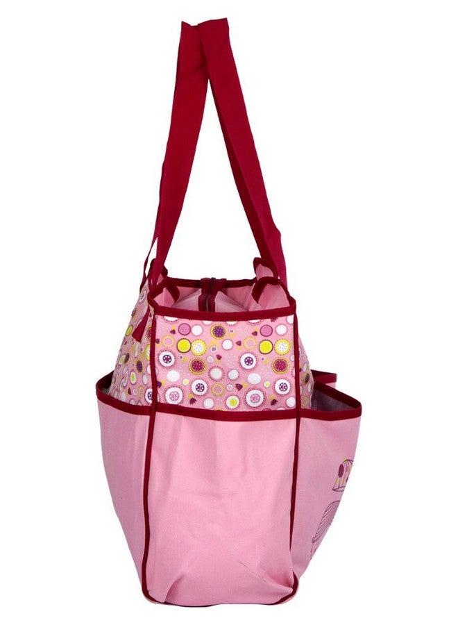 mee mee Durable Nursing Maternity Diaper Backpack Multifunctional Adjustable Spacious Shoulder Strap Stylish Baby Travel Bag Mamas Bags Diapers Bags For Kids Baby Toddlers Backpack (Pink)  - Image 3