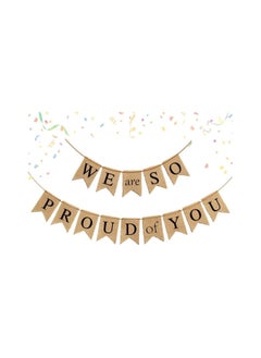 Generic Up to Date Egypt Graduation Banner Decorations We are So Proud of You Print for Graduation Party Decorations 0122214382  - Image 1
