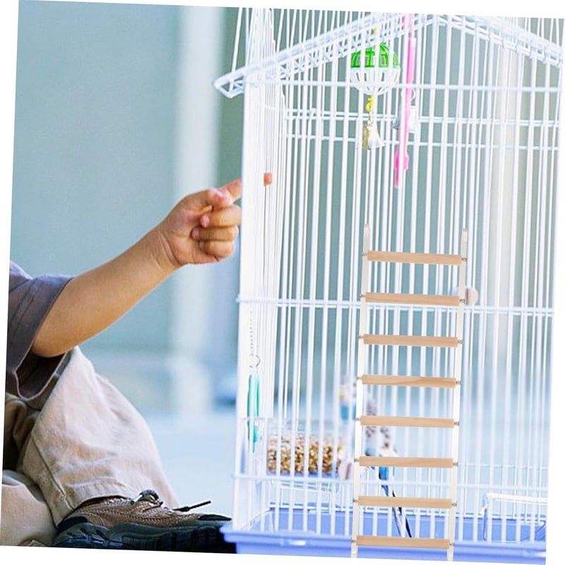 Wide range compatible material Kisangel Parrot Climbing Ladder Acrylic Bite Resistant Bird Ladder for Birds Parakeet Chewing Cage Perch Accessory for Cockatiels Lovebirds Conures Multi-source stock guarantee Upgraded quality Consistent steady quality Batch consistent craftsmanship Affordable fast purchase options Local supply chain stock Full land route delivery Light & sturdy Easy assemble Easy assemble alternatives Globally popular elegant design Flat working surface Easy transit optimized build Different assemble options Modern warehouse management On-demand local restock Trendy natural assorted colors Periodic restock local Modern color selections Local inventory listed item Simple practical structure New residential zone delivery Repeated use friendly design Cross product compatible - Image 5