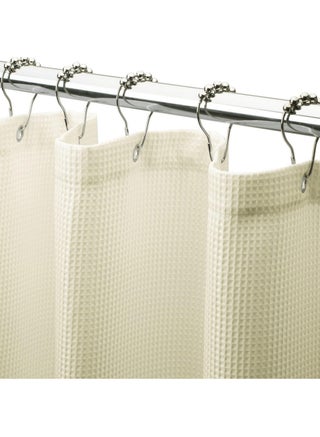 Shower Curtain Fabric, Waffle Shower Curtains for Bathroom, Cloth Shower Curtain Heavy Duty, Thick Bathroom Shower Curtains Hotel Quality, Premium Polyester, Beige, 180*180cm - pzsku/ZAC03478B88797E81B763Z/45/1741873194/6a57e399-ca77-456a-9780-8d3774c6b33d