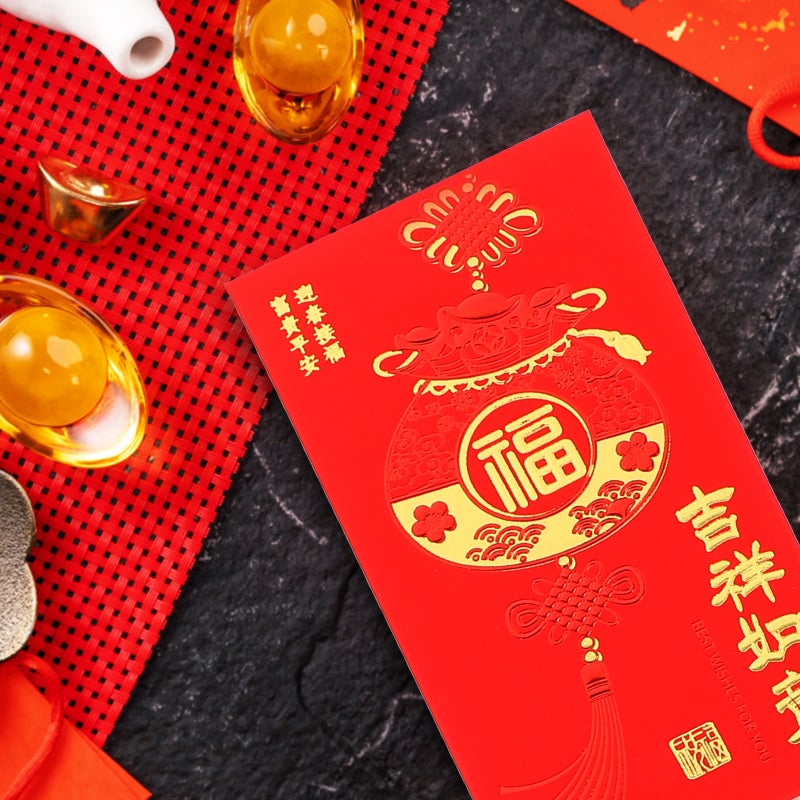 Chinese Red Envelopes for Year of the Rabbit, Festive Gift Packets for Family Celebrations - Image 5