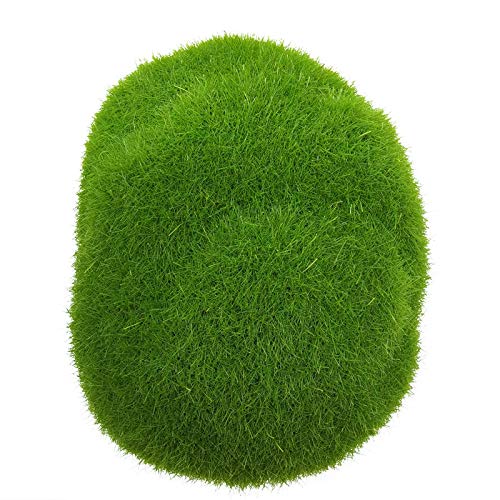 YOOHUA 30PCS 3 Size Artificial Moss Rocks Decorative, Green Moss Balls,Moss Stones, Green Moss Covered Stones, Fake Moss Decor for Floral Arrangements, Fairy Gardens and Crafting - Image 3