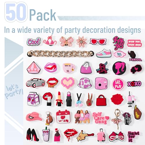Mr. Pen- Different Charms, 50 Pcs, PVC Random Different Charms Pack, Charm - Image 2