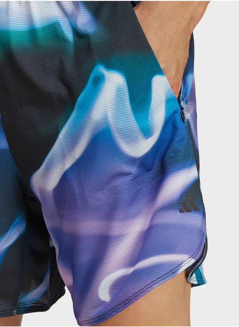Adidas - Designed 4 Training Heat Ready Aop Shorts - Image 1