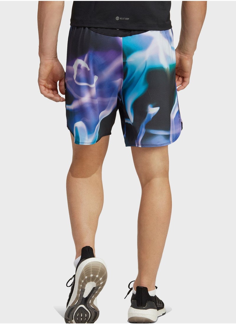 Adidas - Designed 4 Training Heat Ready Aop Shorts - Image 1