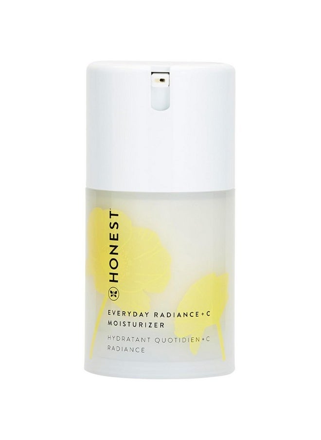 Honest Beauty Honest Beauty Everyday Radiance Vitamin C Moisturizer | Improves Skin Tone | Vitamin C, Niacinamide, Pearl | EWG Verified, Vegan + Cruelty Free | 1.7 fl oz  - Image 1