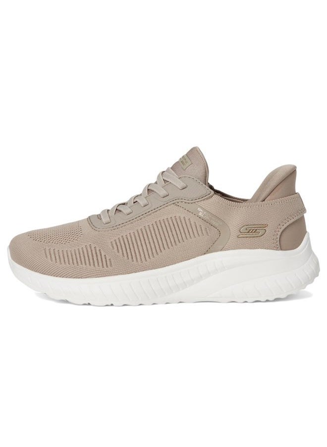 SKECHERS BOBS SQUAD CHAOS WOMEN SHOES TAUPE, 36.5 - Image 5