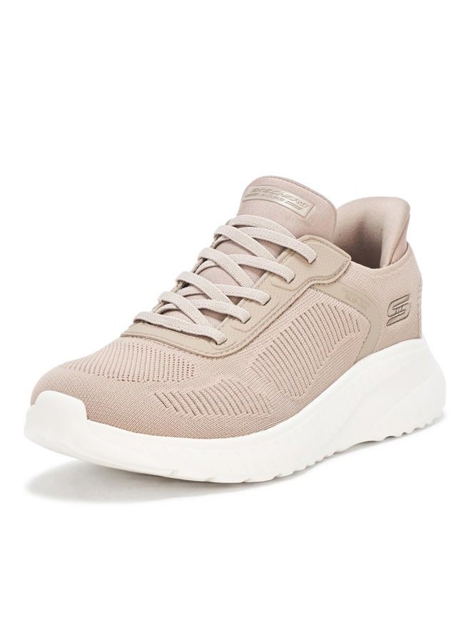 SKECHERS BOBS SQUAD CHAOS WOMEN SHOES TAUPE, 36.5 - Image 1