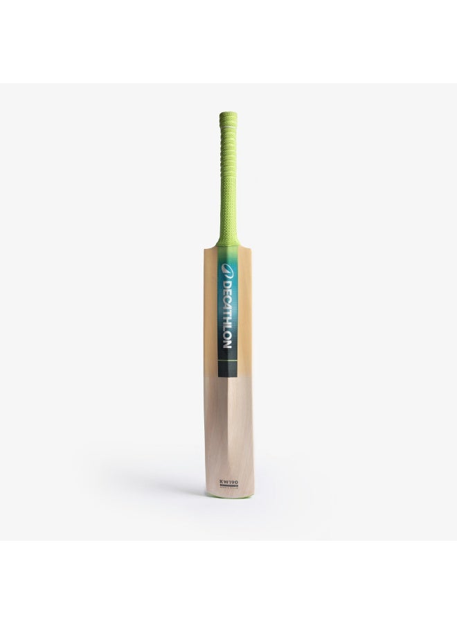 FLX Kashmir Willow Cricket Bat KW 150 JR Green
