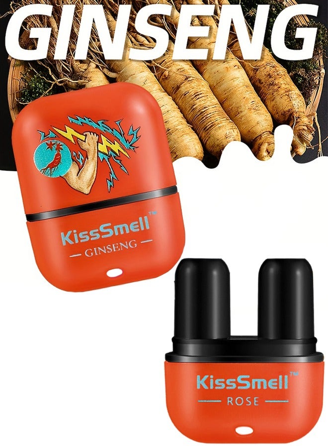 1pc Portable Aromatherapy Nasal Inhaler Personal Diffuser Sniffer Stick With Essential Oils Refreshing Menthol for Stress Anxiety Relief Soothes Comforts Boosts Focus - Image 1