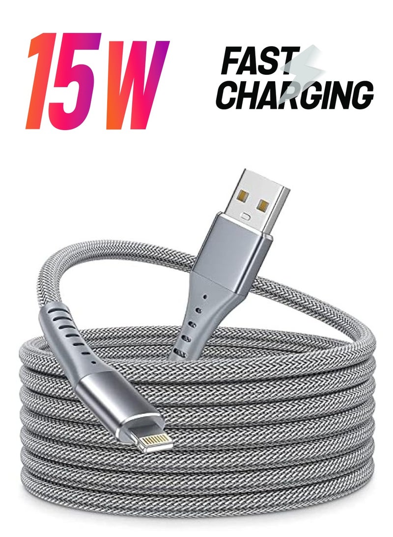 erorex Phone Charger Cable 3M Fast Charger Lightning Cable MFi Certified Phone Charging Cable Long Phone Cable for iPhone 14 13 12 11 Pro Max XR XS X 8 7 Plus 6s 6 SE - Image 1
