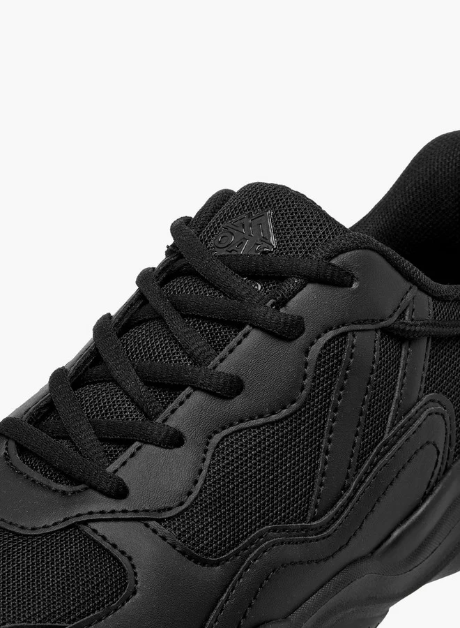 Oaklan by Shoexpress Panelled Sports Shoes with Lace Closure