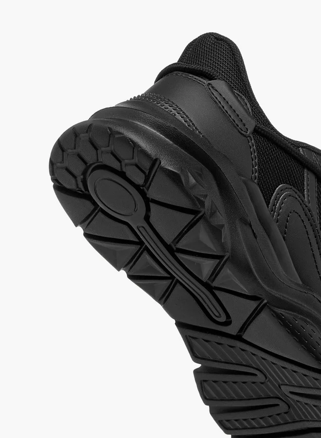 Oaklan by Shoexpress Panelled Sports Shoes with Lace Closure