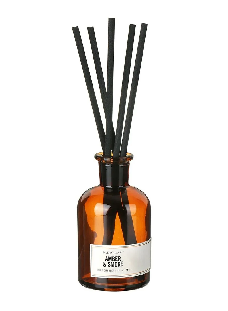 Paddywax Amber and Smke Diffuser, 3oz