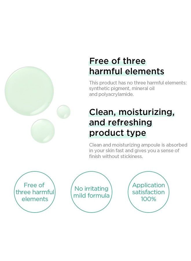 BEISIKS SKINRxLAB Made Cera Cream Fresh Clearing Ampoule Serum 100ml (3.38 fl.oz.) - Pore Minimizing and Cooling Serum for Acne-Prone Skin, Calming and Hydrating Flaky Skin with Cica, Tea Tree, and Ceramide  - Image 2